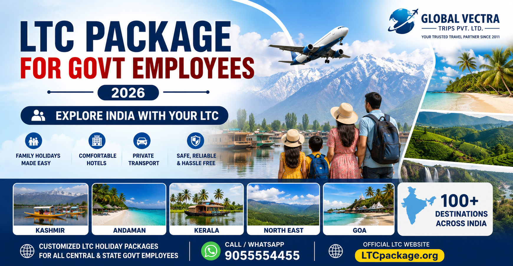 LTC News 2026: Government Employees Show Growing Interest in All-India LTC Holiday Packages LTC News 2026: Government Employees Show Growing Interest in All-India LTC Holiday Packages